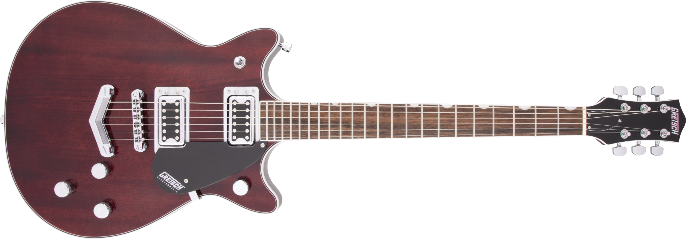 Image of Gretsch G5222 Double Jet BT with V-Stoptail Walnut Stain